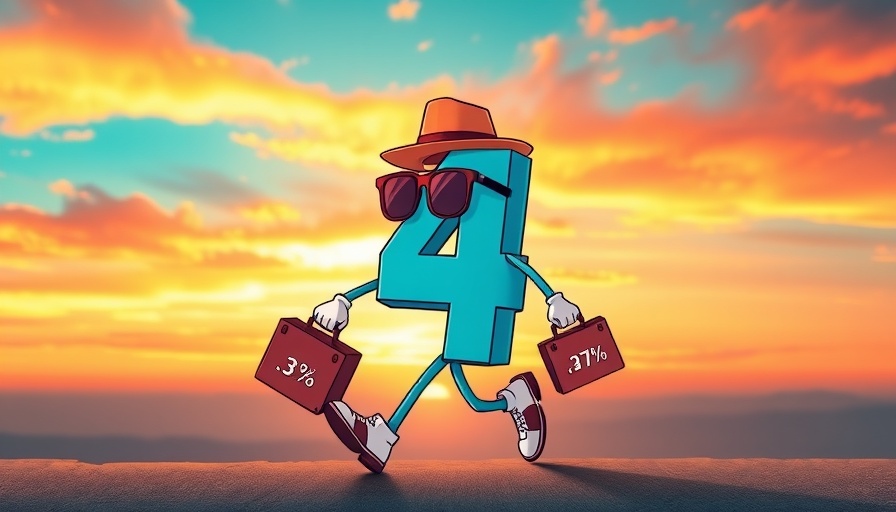 Playful cartoon illustration of updated 4% withdrawal rule.