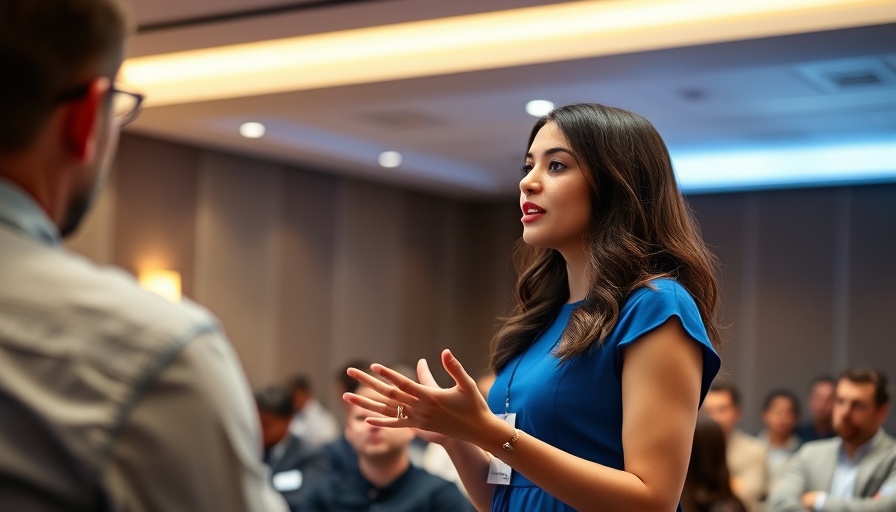 Young woman presenting on successful house flipping in 2025.