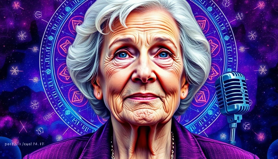 Quantum Healing Hypnosis Technique (QHHT) podcast cover with cosmic theme.