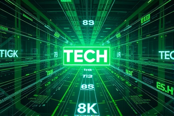 dynamic Tech Platform, futuristic, optimizing, photorealistic, interconnected digital network with flowing data streams, highly detailed, holographic ads and digital assistants, 8K resolution, neon green, artificial lighting, shot with a wide-angle lens.