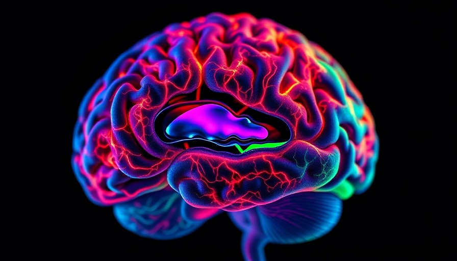 Colorful MRI scan illustrating neural pathways, Best Investors Brain concept.