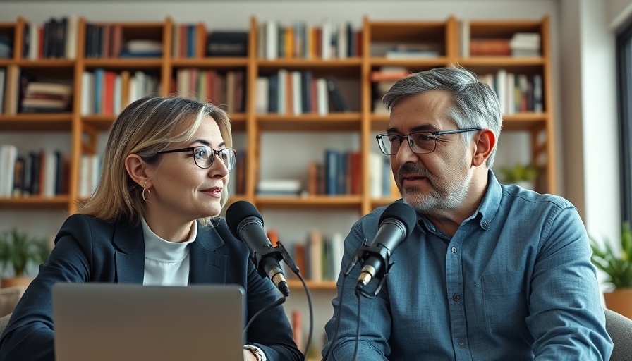 People discussing Quantum Biology on a video call with microphones.