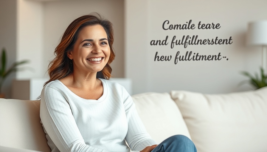 Understanding Cravings and Desires: Woman sits on white couch with quote.