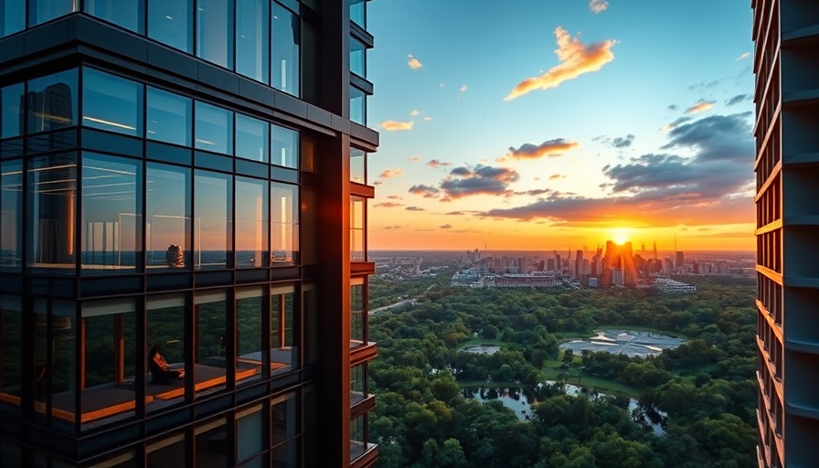 St. Regis Residences in Houston with skyline and lush landscape.