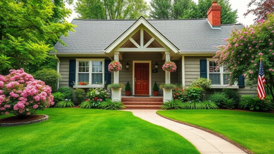 Charming house predicting real estate trends for changing brokerages 2026.