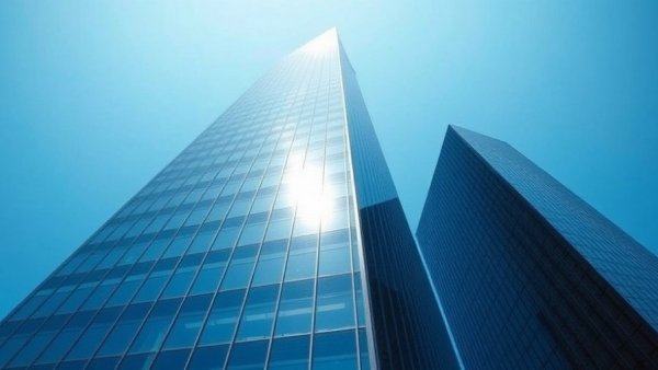 Modern skyscraper reflecting sky, highlighting northwest Houston real estate trends.