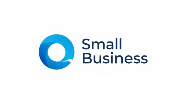 Logo of Small Business Trends with blue circle and text.