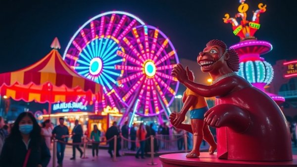 Things to do in Austin this weekend: Vibrant festival with Ferris wheel and lights.