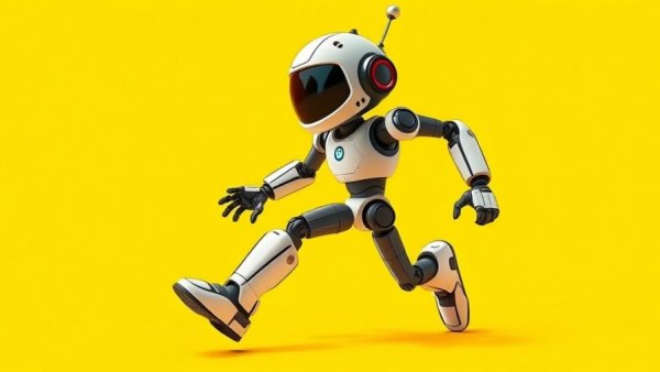 AI tools illustration showing dynamic robot for Texas businesses.