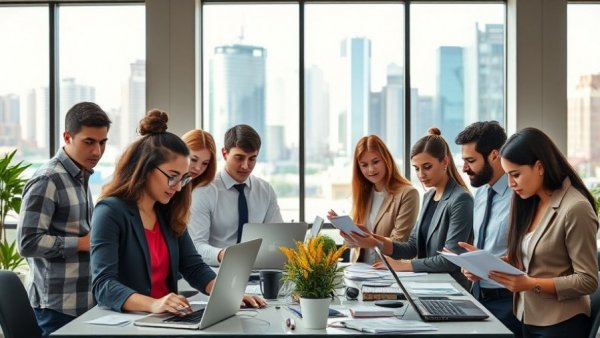 Workers in various roles illustrating minimum wage laws in Texas.