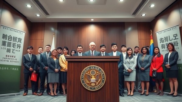 Texas Attorney General election 2026 news conference with officials.