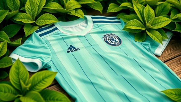 Austin Community Jerseys display amidst greenery, featuring logo designs.