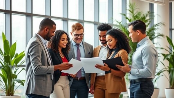 Professional team meeting for small business payroll services near me