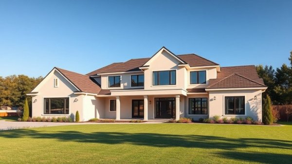 Texas small business spotlight on a modern suburban house with elegant design.