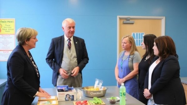 US Health Secretary Robert F. Kennedy Jr. visits Austin ISD's school nutrition program