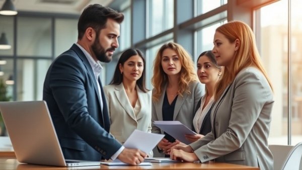 Texas Small Business Training session in modern office.