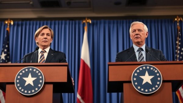Texas Democratic primary debate with candidates at podiums.