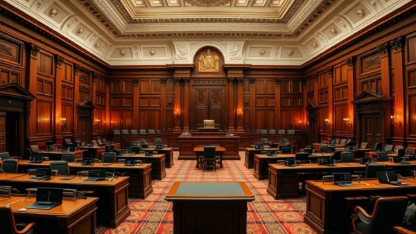 Houston Real Estate courtroom setting with NAR Settlement text.