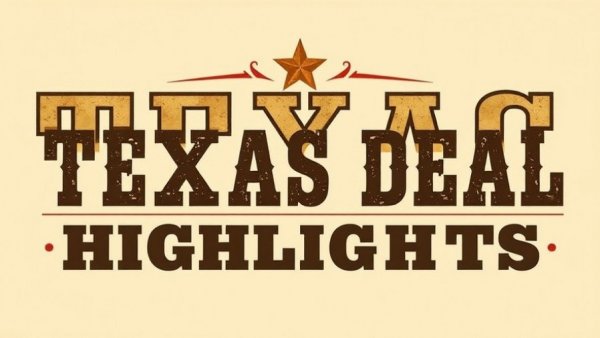 Texas Small Business Innovation typography with western style.