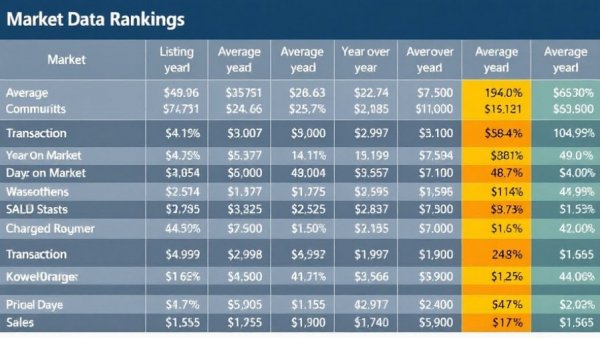 Huffman Houston Real Estate market rankings table