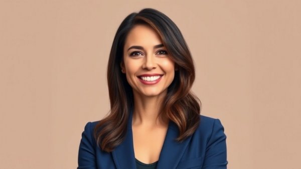 Professional woman smiling in a blue blazer for Beaumont ISD State Takeover.