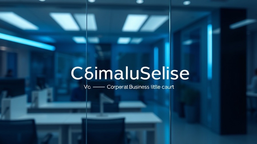 Modern Texas small business logo with clean typography, blue electric color scheme.