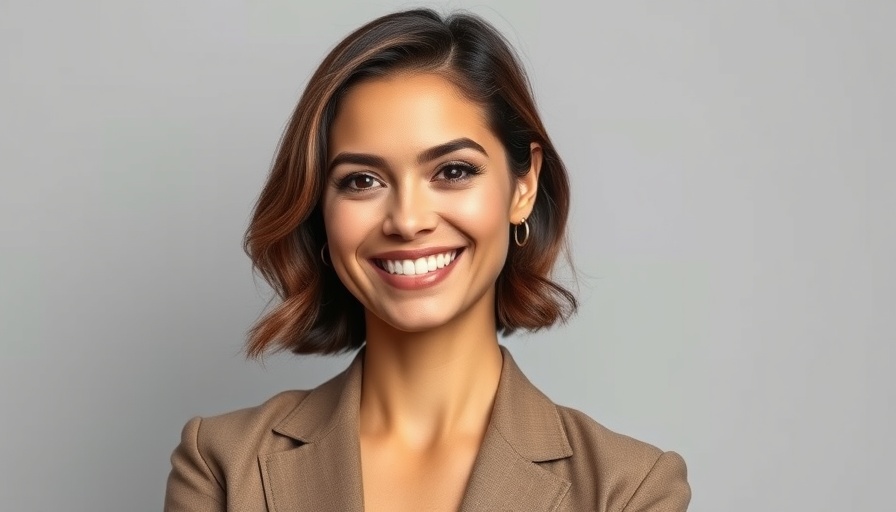 Professional Houston real estate expert smiling confidently.