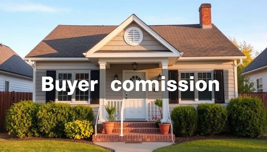 Northwest Houston property market house with buyer's commission text overlay.