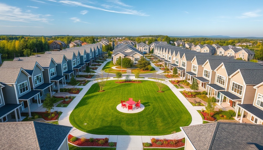 Expansive suburban view of new homes in Northwest Houston community