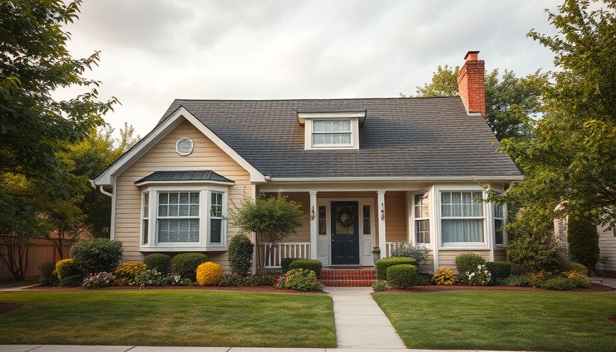 Charming suburban home open house in Spring, Texas.