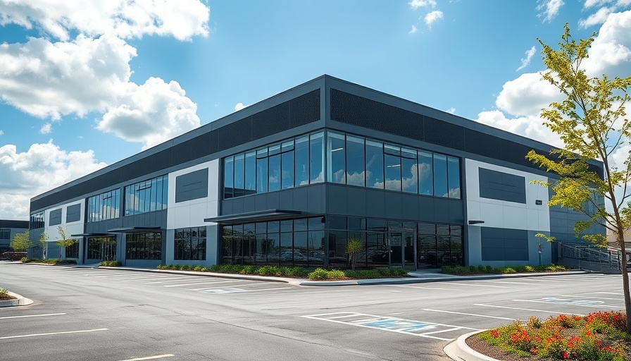 Rushcreek Business Park Houston modern industrial building.