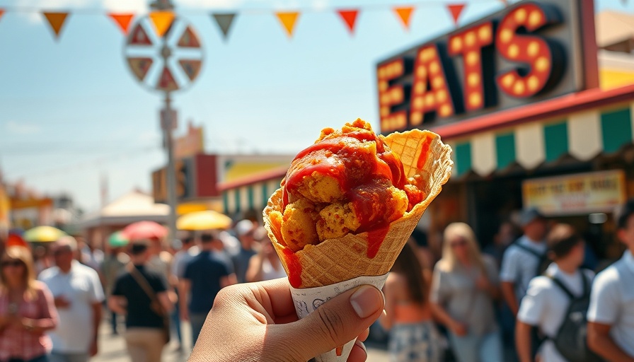 Delicious festival food from ACL Eats 2025 at outdoor event.