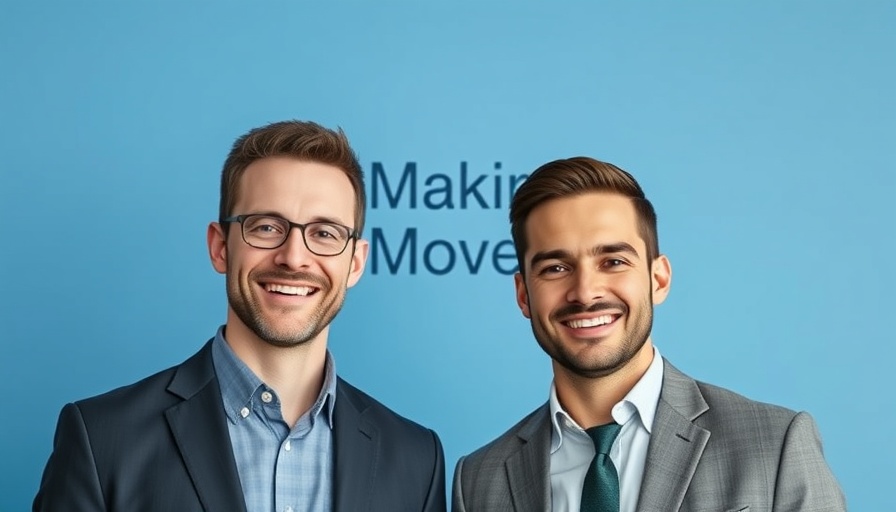 Leadership change at First Continental with two smiling business men.