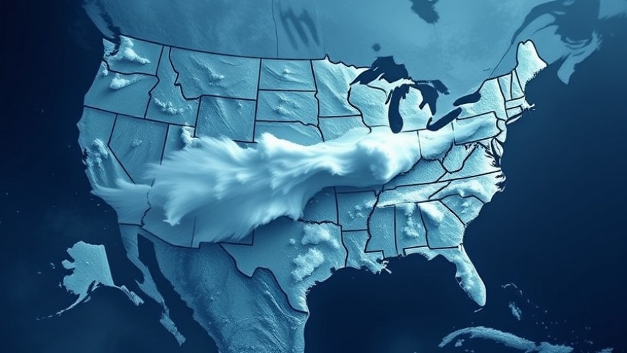 Arctic winter storm graphic impacting Houston events and local community.