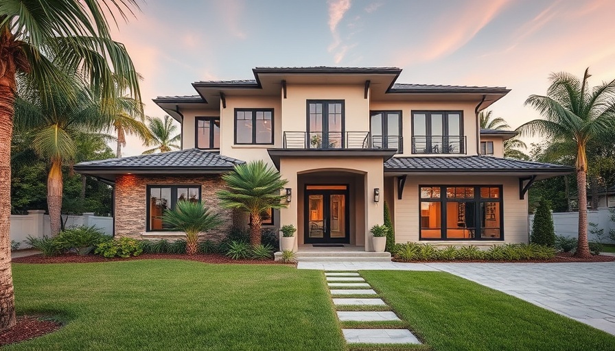 Modern two-story house with stylish design, built using SIPS modular construction.