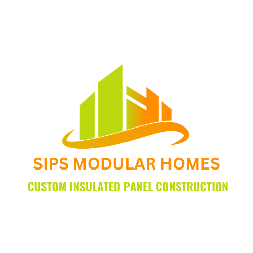 Modern logo for custom energy-efficient SIP home builders Brisbane