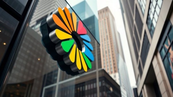 Close-up of Microsoft logo on glass building, AI-powered learning experiences