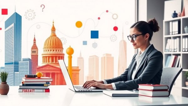 AI Skills for Job Seekers in 2026: Professional at desk with digital elements