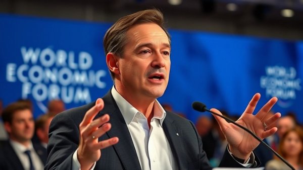 AI at Davos: Professional speaking at World Economic Forum.