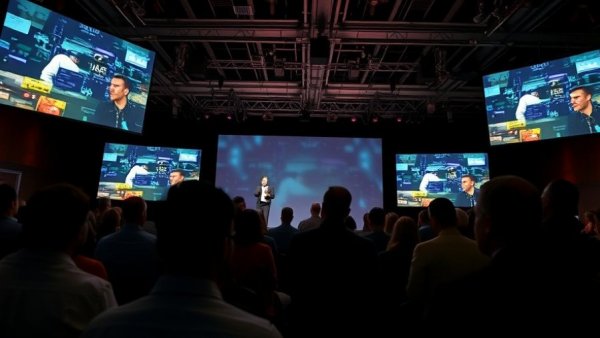 TechCrunch Disrupt 2026 conference stage with panel discussion and audience.