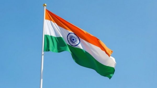 Indian flag symbolizing tax holiday for foreign cloud providers