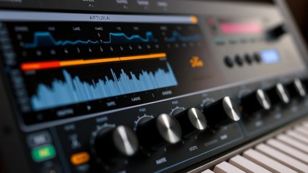 Interface from Arturia FX Collection 6 with sound modulation controls.