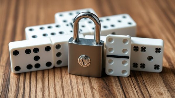 Metal lock stopping domino chain for reliability board level problem.