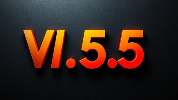 Vibrant gradient 'V5.5' design for Suno v5.5 customization