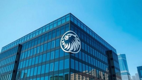 Corporate building facade illustrating AI and ROI disconnect.