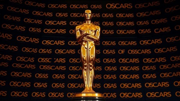 Oscar statue symbolizing AI-generated actors and scripts eligibility for Oscars.