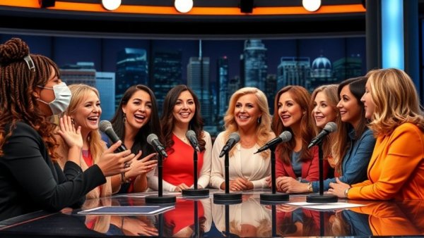 TV panel discussion on ABC's The View related to ABC fights FCC over free speech.