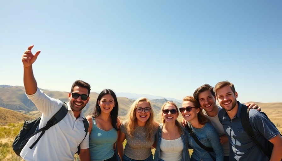 Meet the Makers 2025 Glamping group outdoors.
