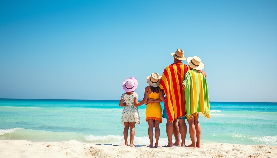 Family enjoying beach view, Glamping Guides Australia.