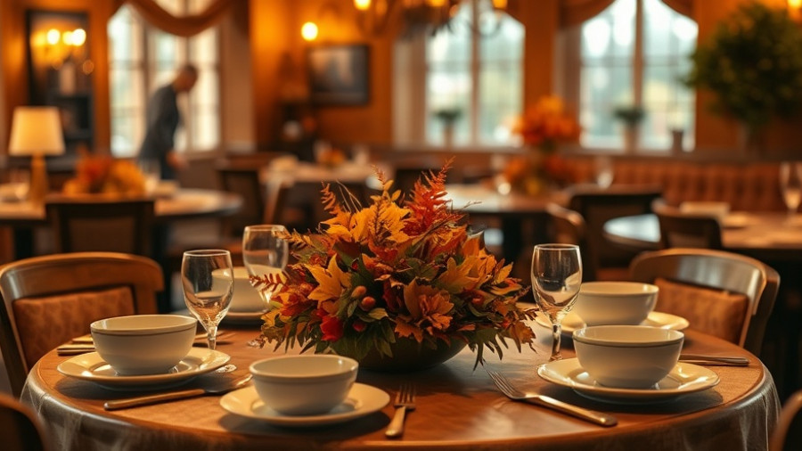 Utah fall dining highlights in a cozy restaurant with autumn decor.
